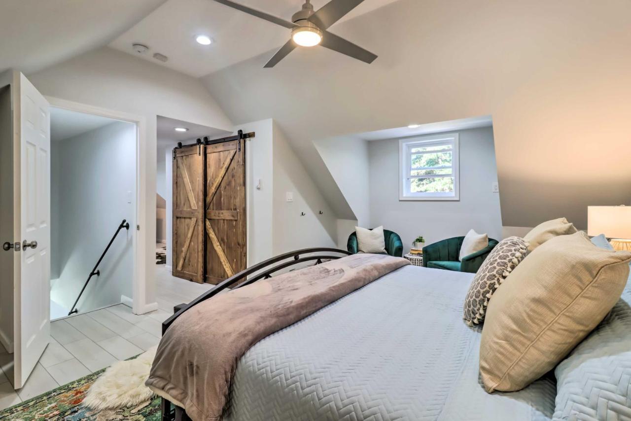 Pocono Mountain Escape With Game Room Walk To Lake! Albrightsville Bagian luar foto